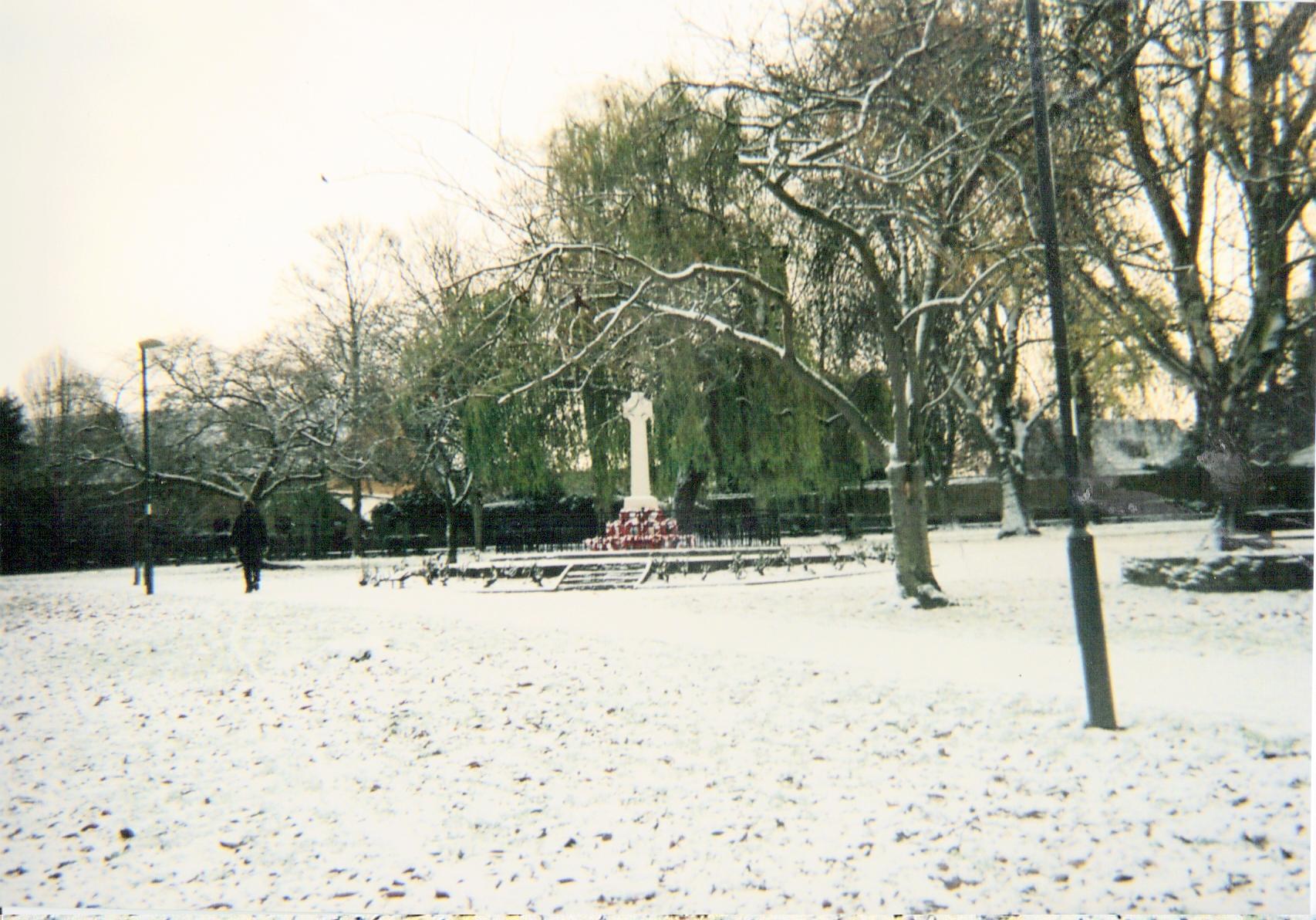 Banbury War Memorial In The People's Park